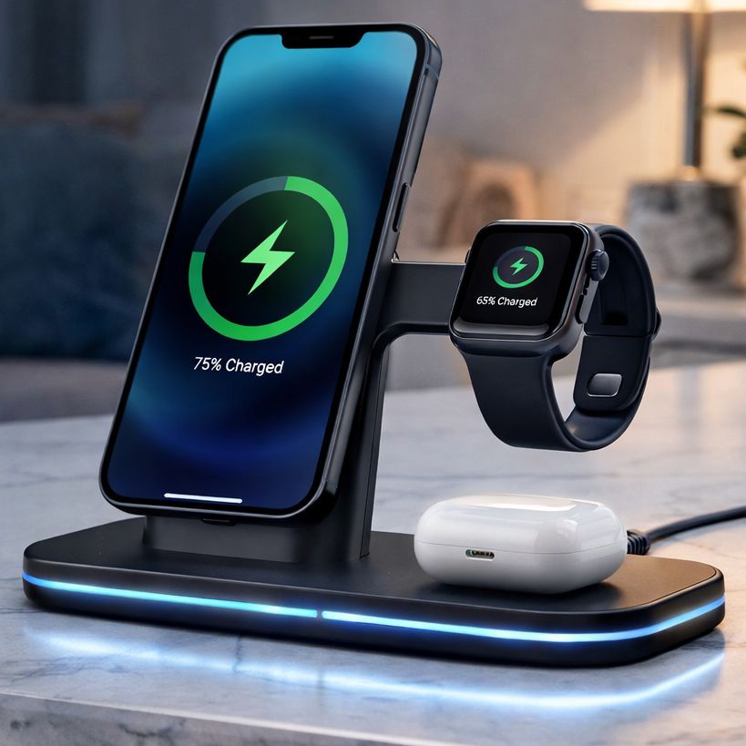Wireless Fast Charging Station
